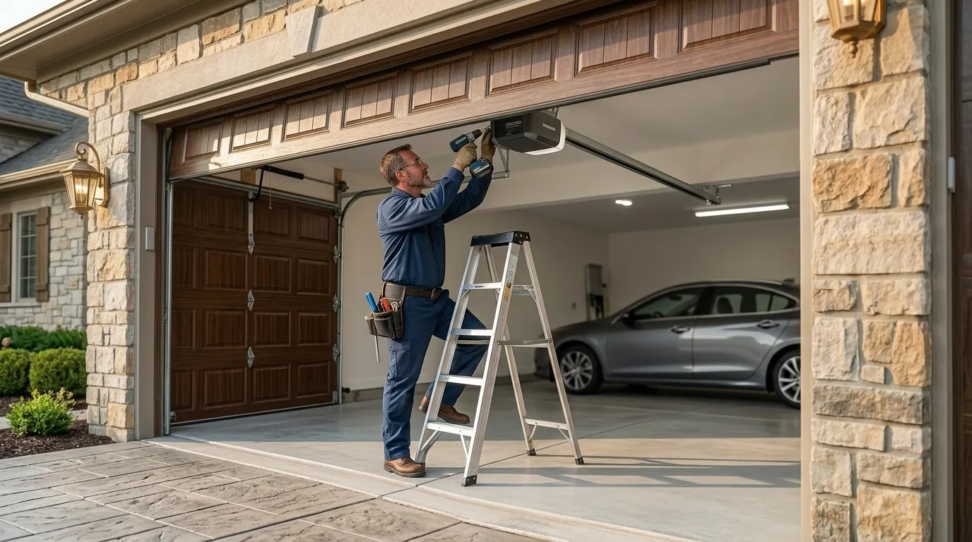Commercial Garage Door Work in Cornville, Ten Miles South of Sedona in Sedona
