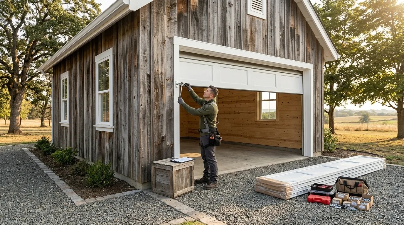 New Garage Doors for Cornville's Late-1980s Homes in Sedona