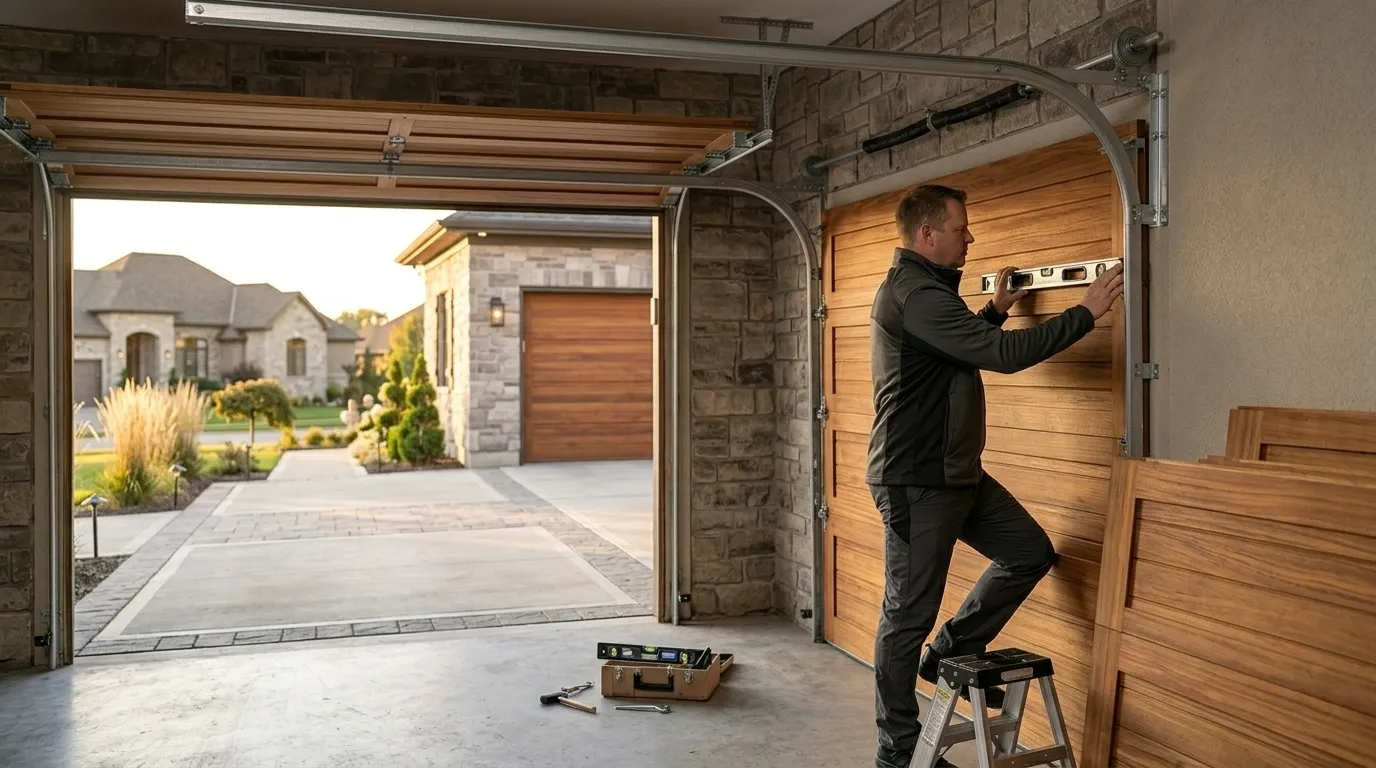 New Garage Door Installation for Mountainaire Homes in Sedona