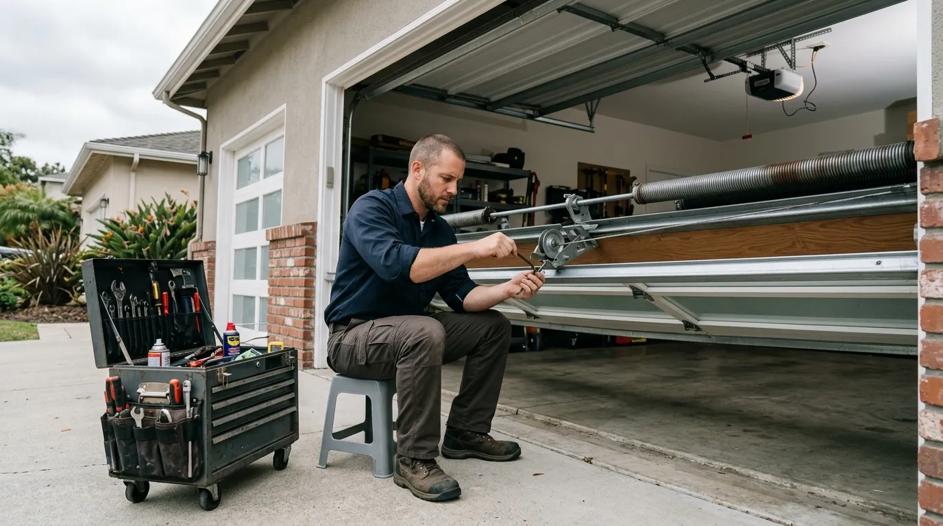 Off-Track Garage Door Repair for Clarkdale Homes in Sedona
