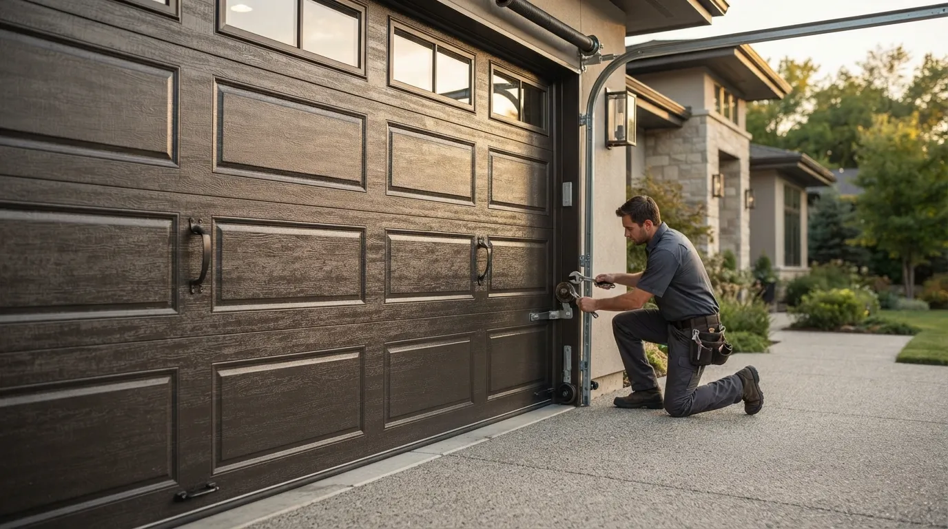 Off-Track Garage Door Repair for Cornville Homes Built Around 1989 in Sedona