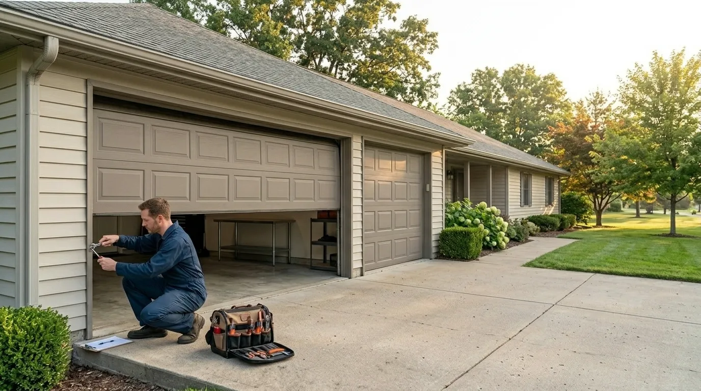 Off-Track Garage Door Repair for Mountainaire Homes in Sedona
